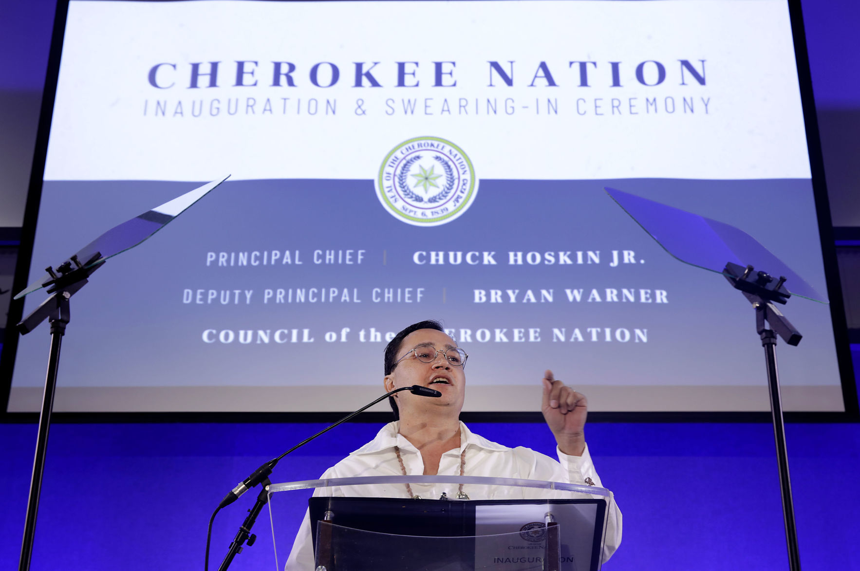 CHIEF SWORN IN